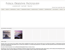 Tablet Screenshot of patrickdieudonne.com